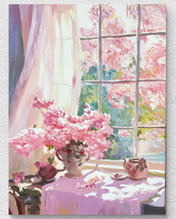 Cherry Blossoms at the Window