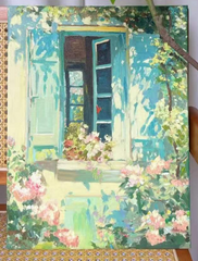 The Blue Window's Bloom