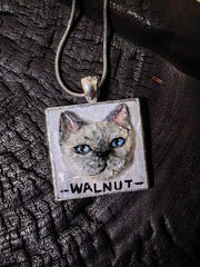 Soft Ceramic Handmade Pet Brooch/Necklace Tag