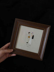 Customised Hand Embroidery(Double Figure)