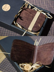 Sylphid’s Keepsake – Handmade First-Layer Cowhide Wallet