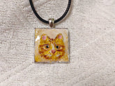 Soft Ceramic Handmade Pet Brooch/Necklace Tag