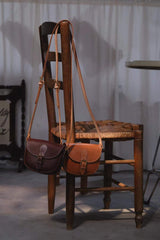 Sylphid’s Wayfarer – First-Layer Cowhide Saddle Bag (Multiple Colors)